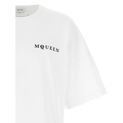 Alexander McQueen Bicolor Cotton T-Shirt