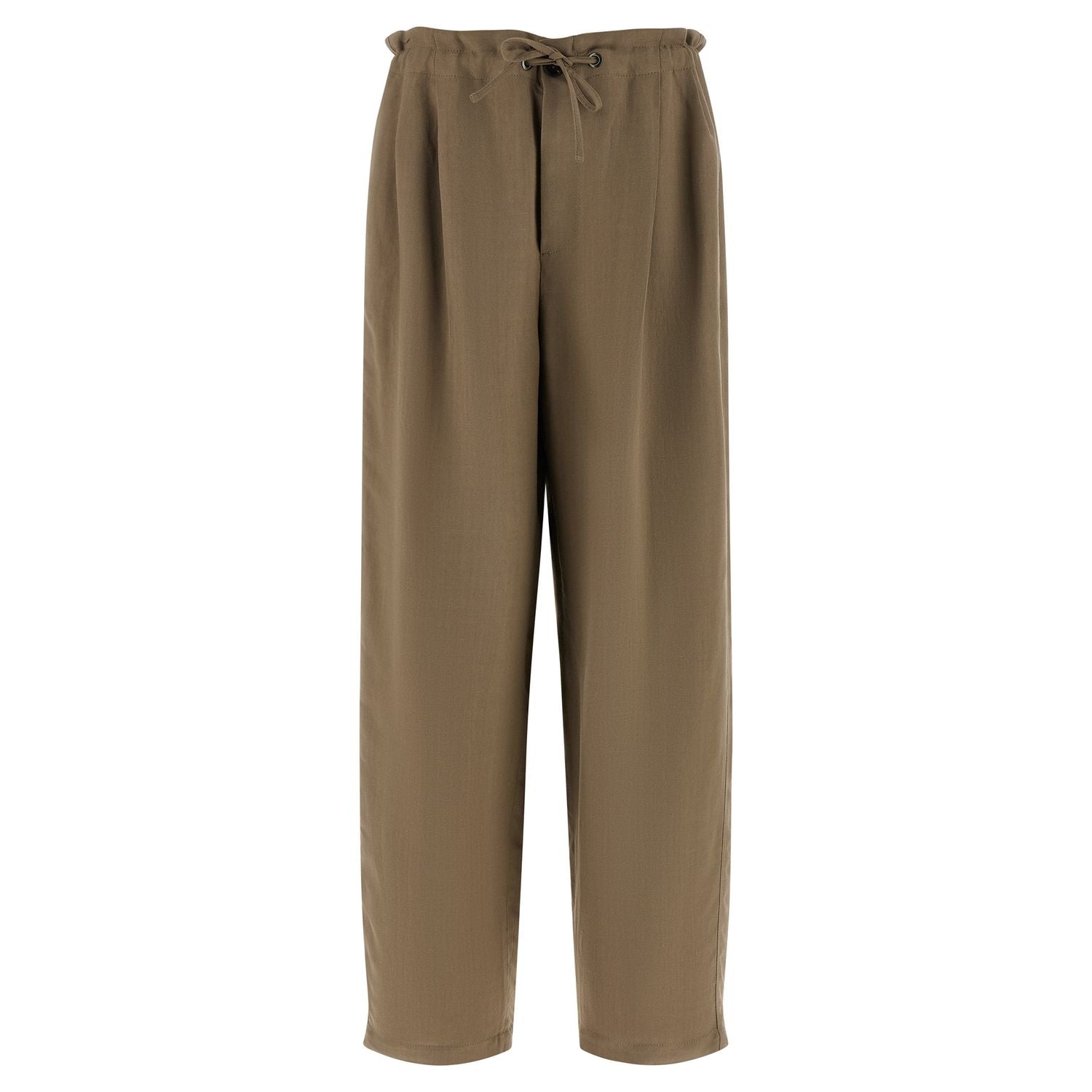 Brunello Cucinelli Beige Viscose Casual Pants