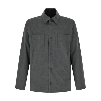 Herno Gray Polyester Full-Length Jacket