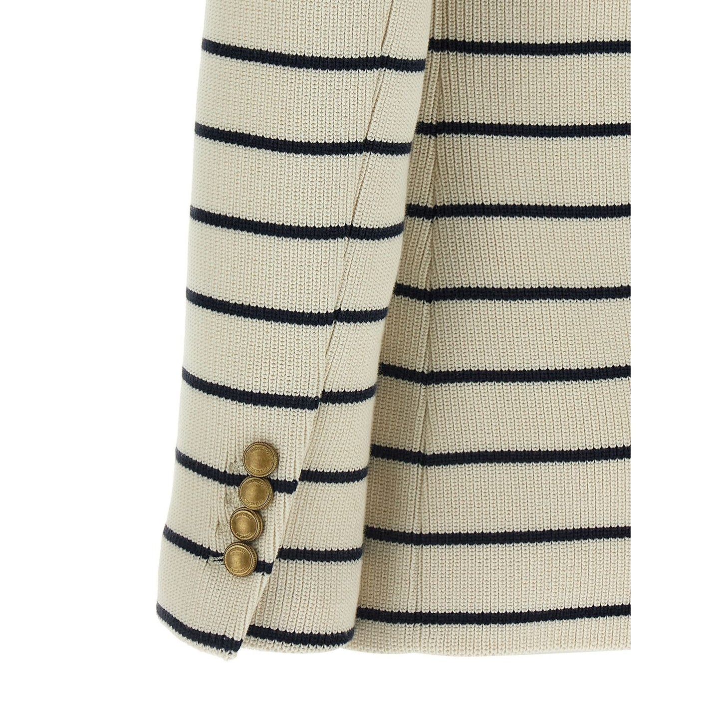 Brunello Cucinelli Blue Cotton Blazer