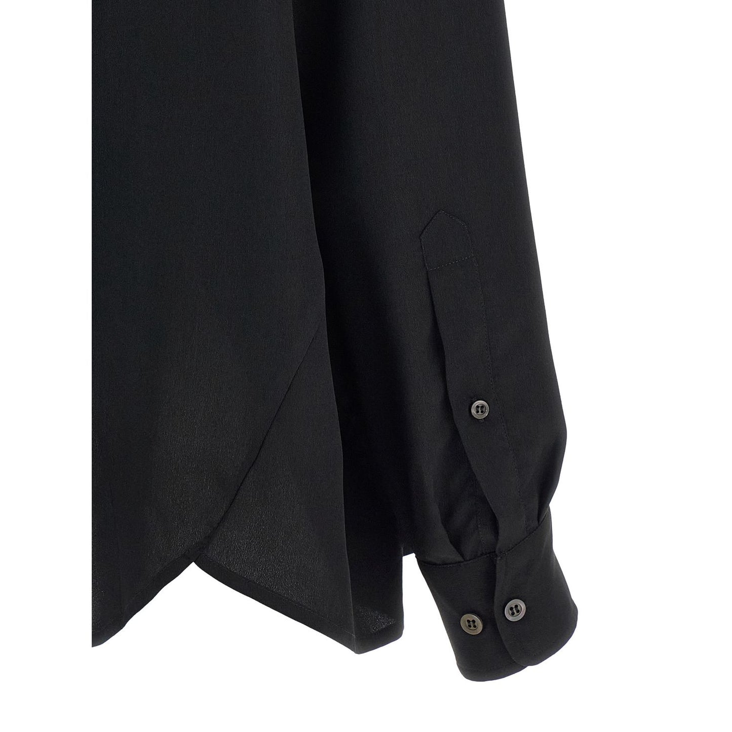 Dries Van Noten Black Polyester Blouse