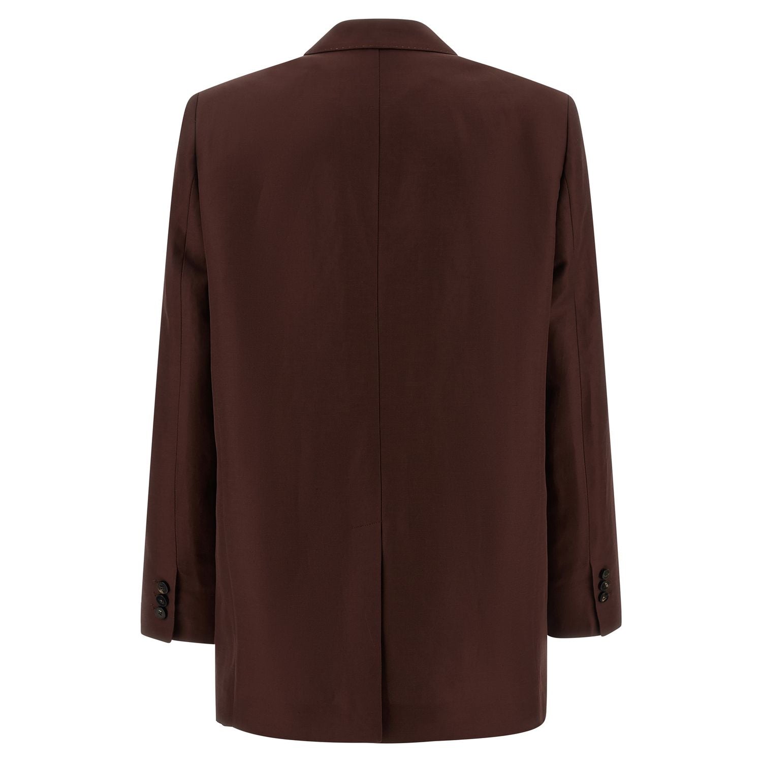 Alberto Biani Brown Viscose Blazer