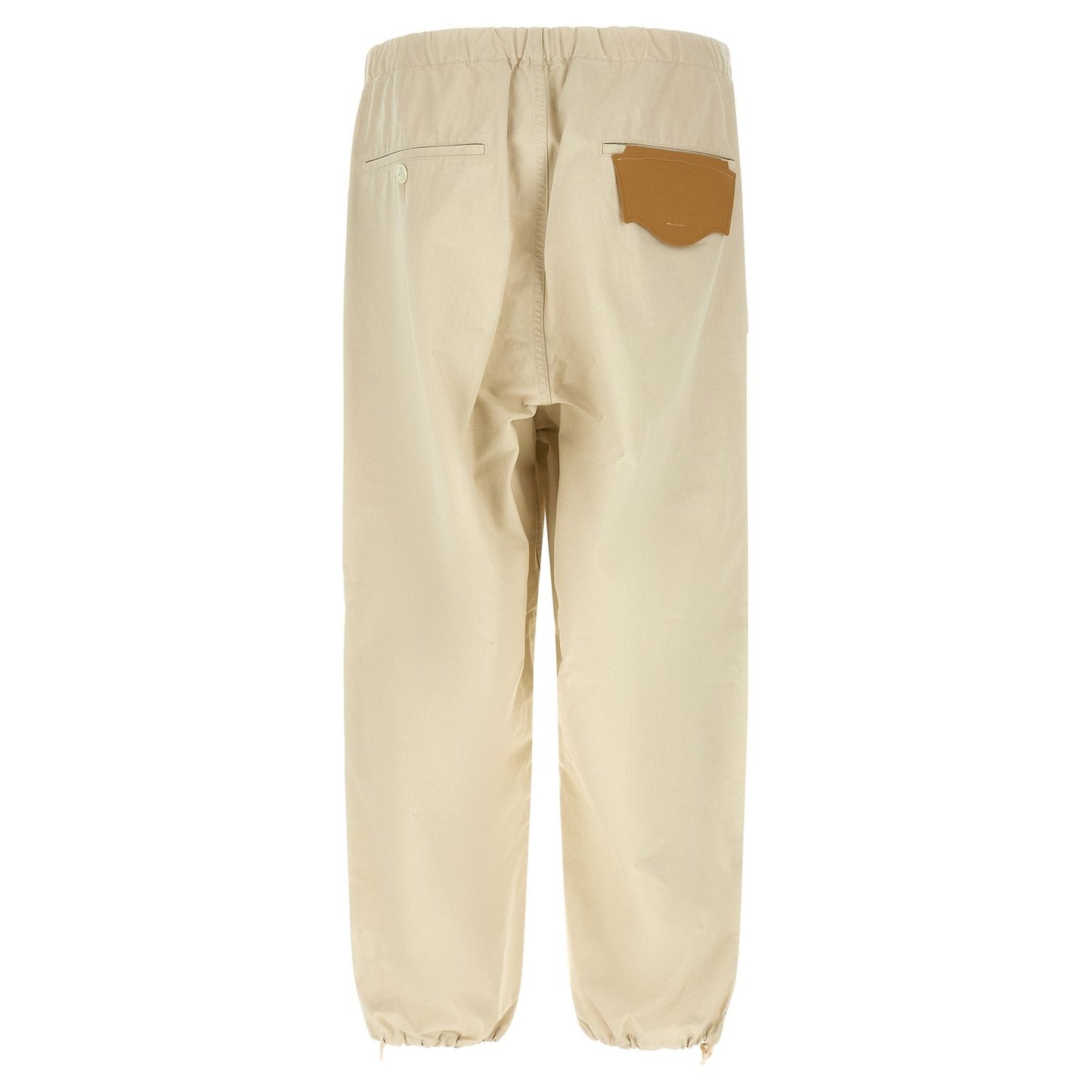 Maison Mihara Yasuhiro Beige Cotton Athletic Pants