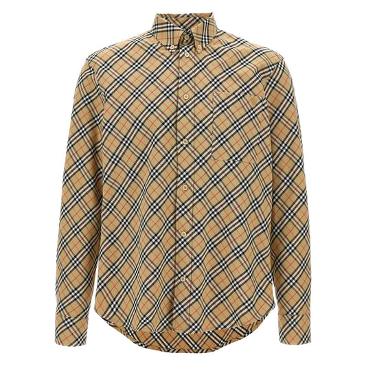 Burberry Beige Cotton Blouse