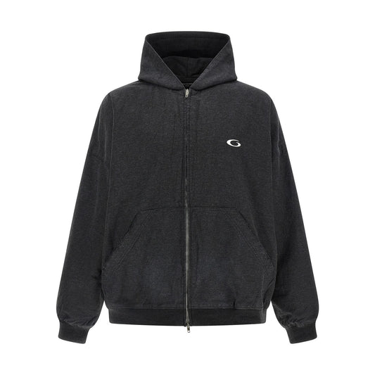 Balenciaga Gray Cotton Sweatshirt