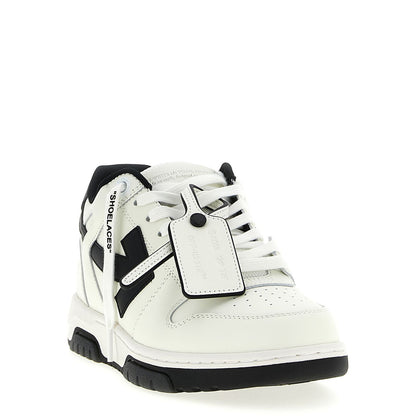 Off-White Bicolor Recycled Polyester Sneakers