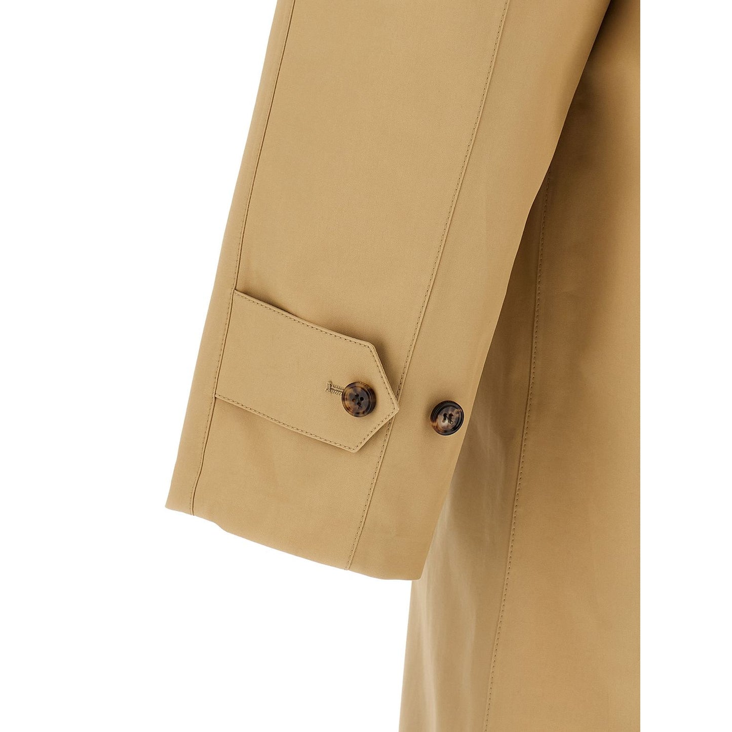 Burberry Beige Cotton Coat
