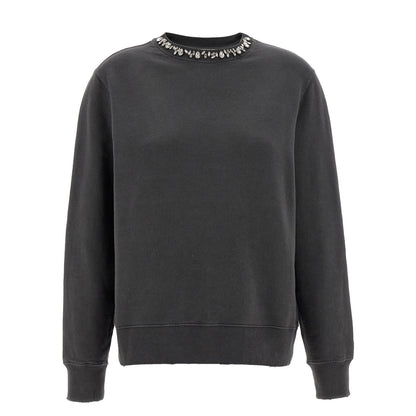 Golden Goose Gray Cotton Sweatshirt