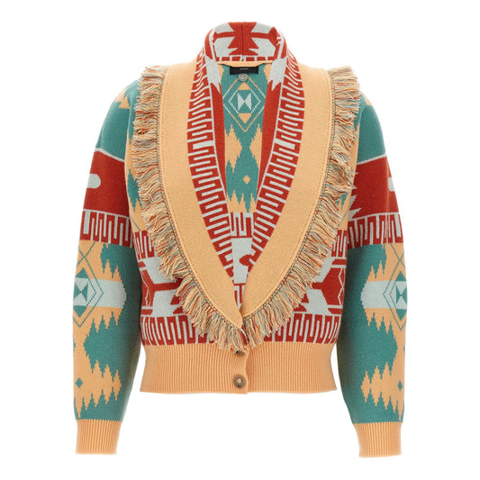 Alanui Multicolor Wool Cardigan