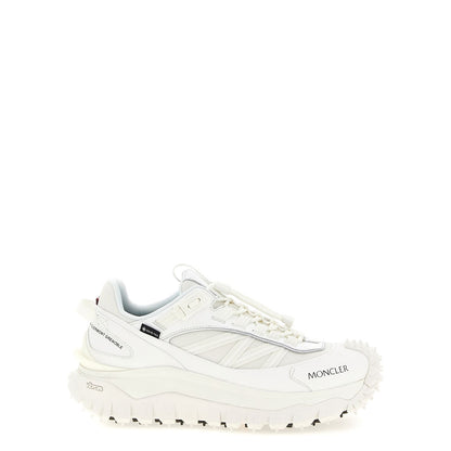 Moncler White Polyamide Athletic Sneakers
