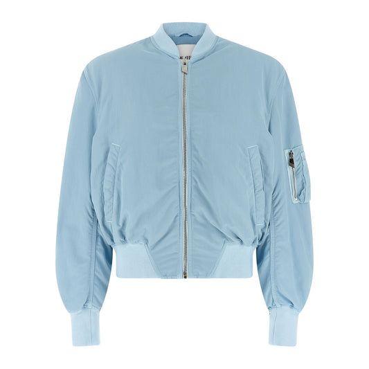 The Attico Blue Polyamide Bomber