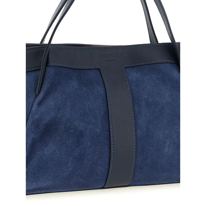 Twinset Blue Polyethylene Shoulder Bag