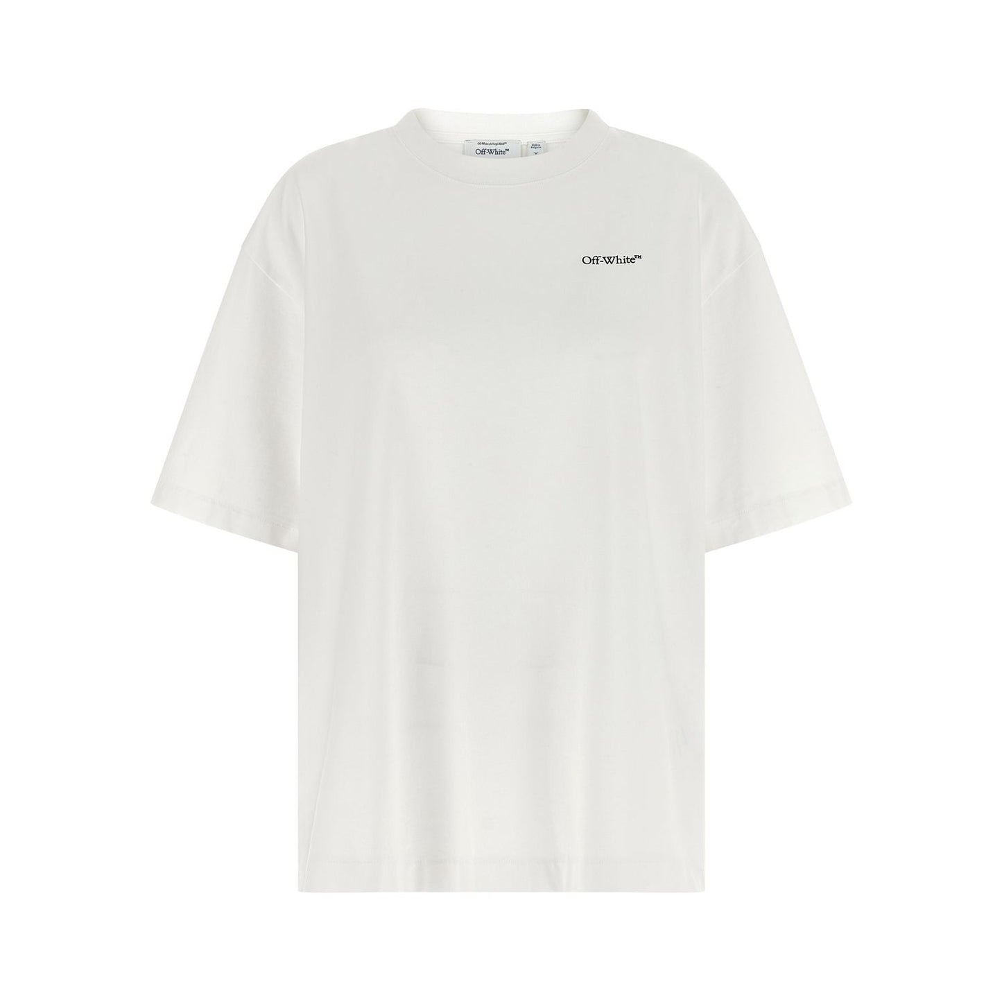 Off-White White Cotton T-Shirt