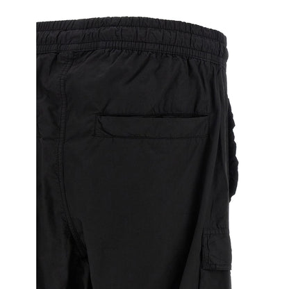 Thom Krom Black Organic Cotton Cargo Pants