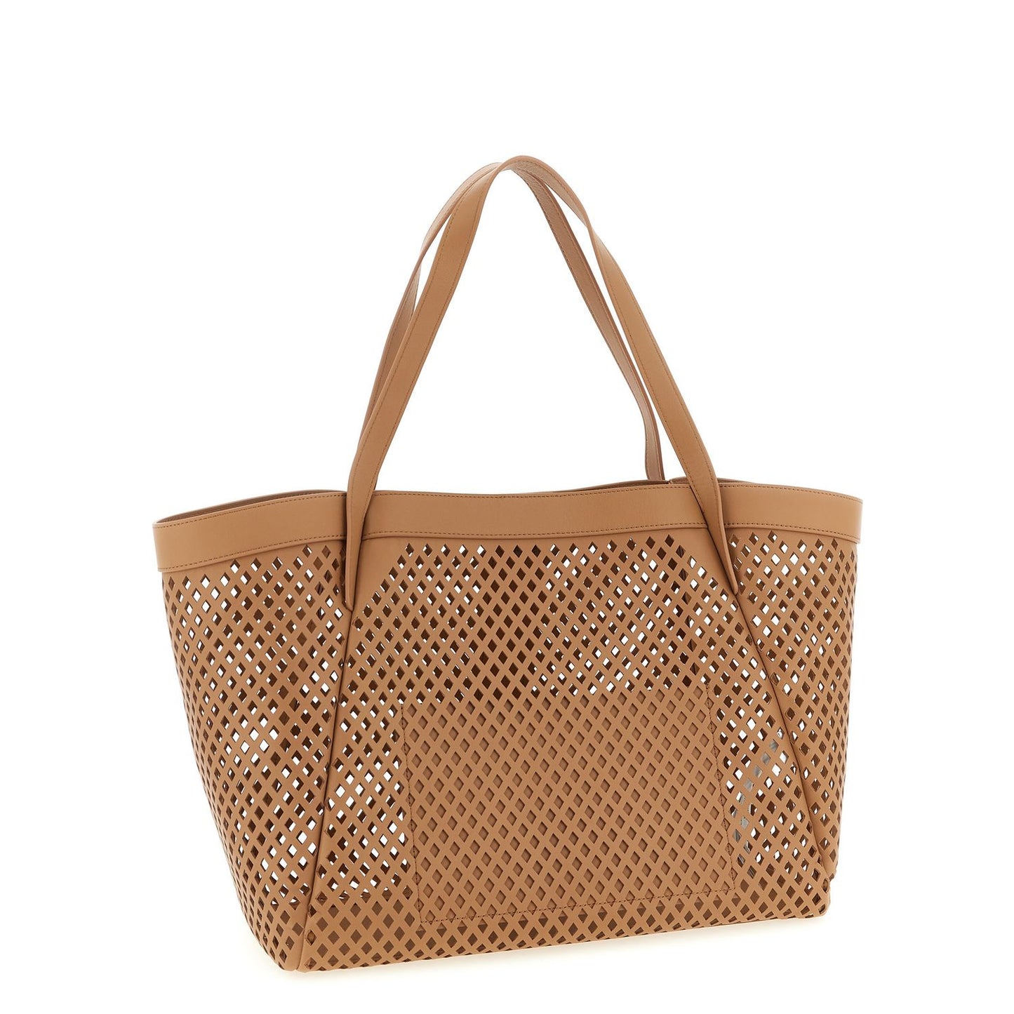 Twinset Brown Polyethylene Tote Bag