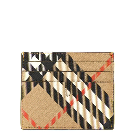 Burberry Beige Polyethylene Cardholder