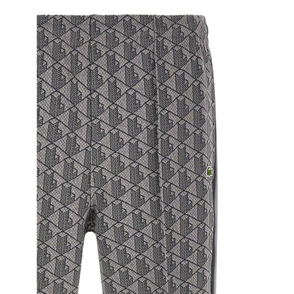 Lacoste Gray Polyester Joggers (Workout Pants)