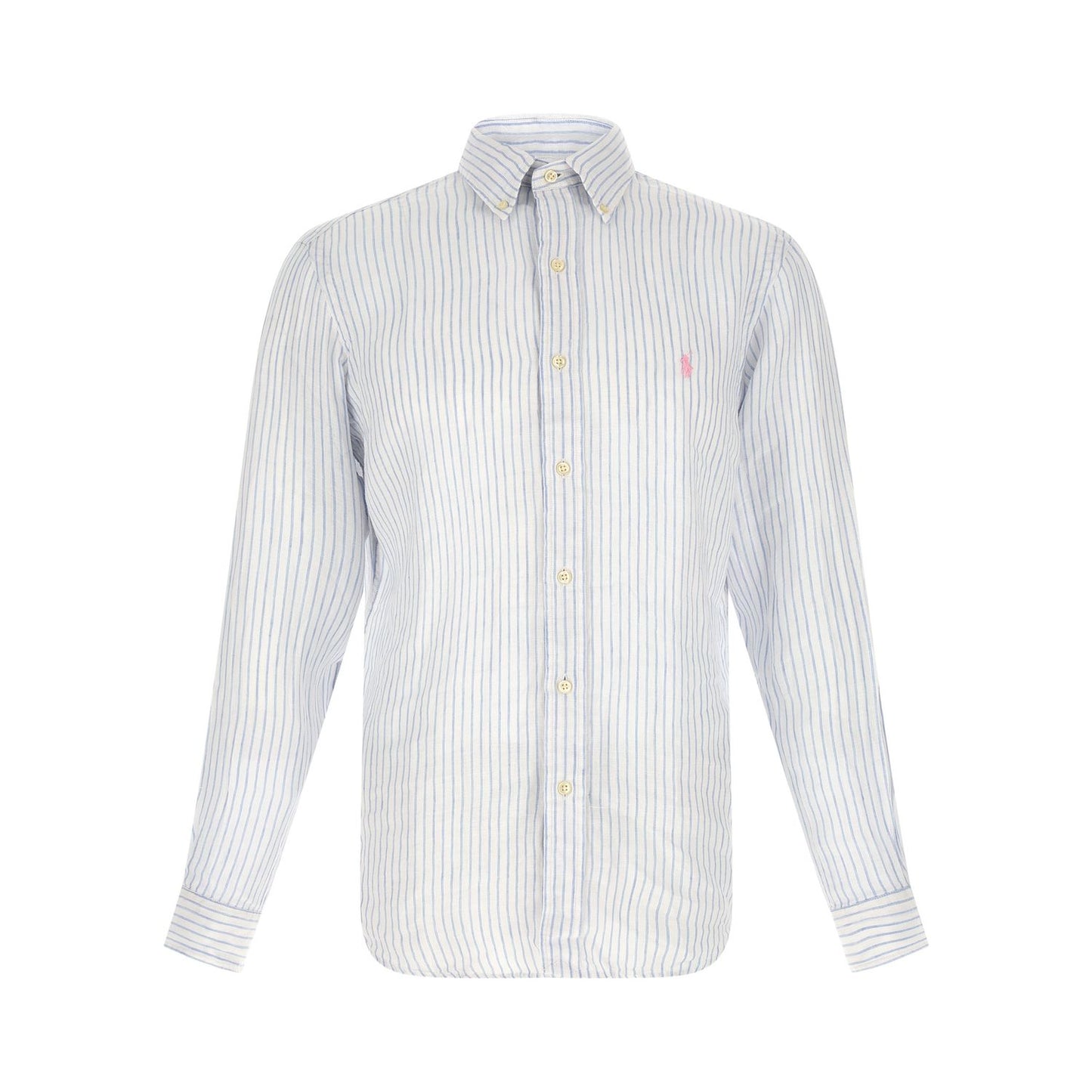 Polo Ralph Lauren Blue Linen Blouse