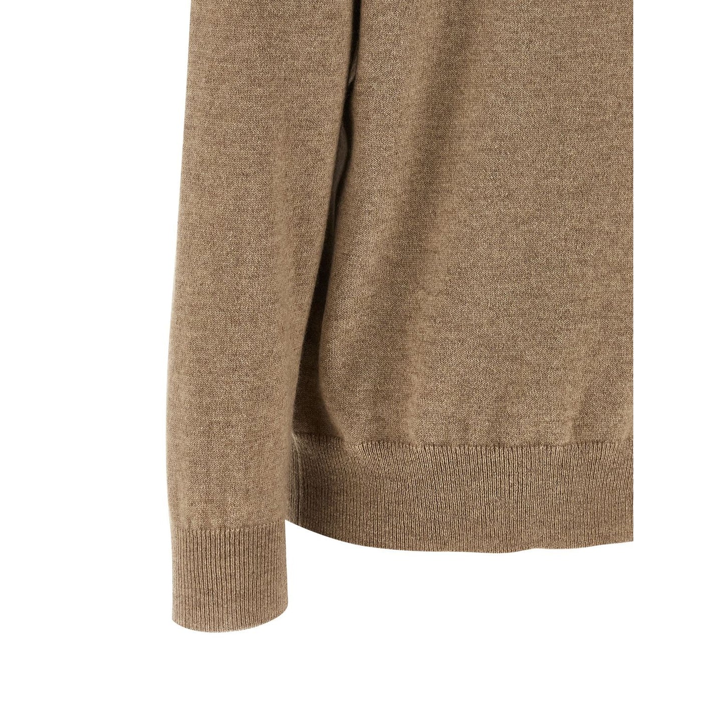 Brunello Cucinelli Beige Cashmere Cardigan