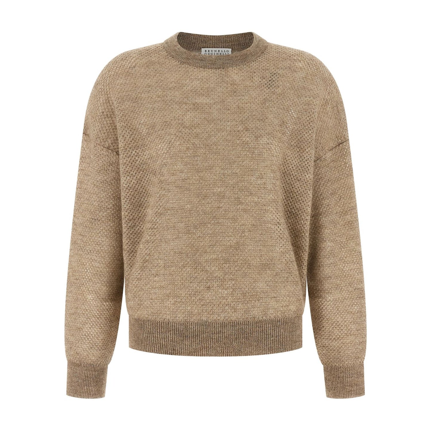 Brunello Cucinelli Beige Wool Cardigan