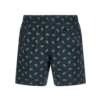Lacoste Blue Polyester Swim Shorts