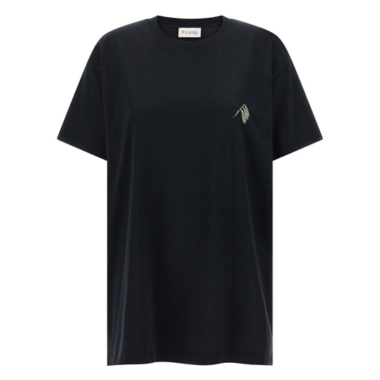The Attico Black Cotton T-Shirt