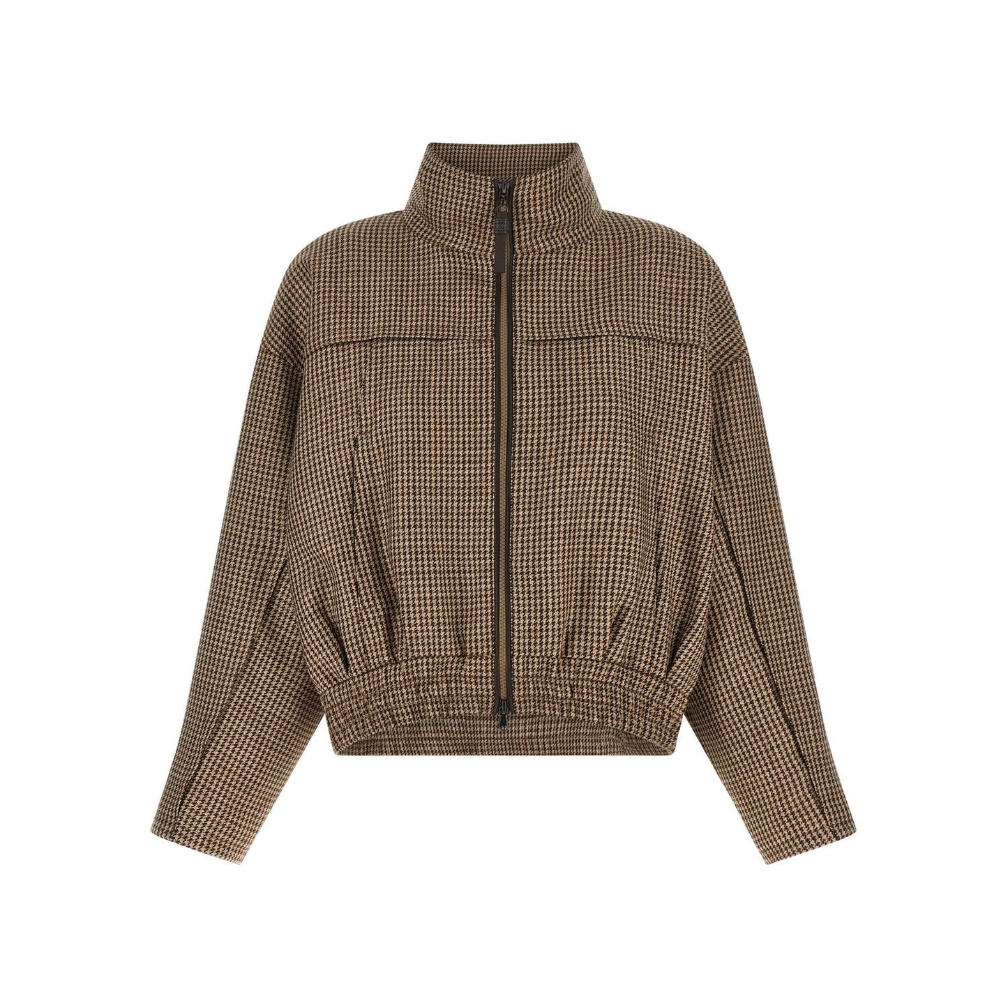 Brunello Cucinelli Brown Virgin Wool Jacket