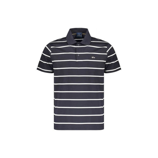 Paul & Shark Blue Cotton Polo Shirt