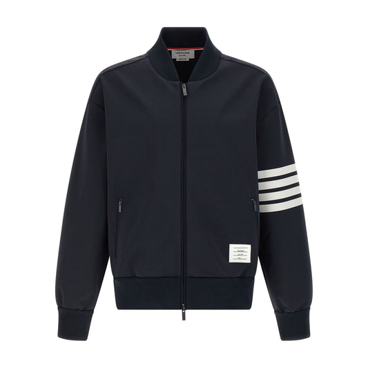 Thom Browne Blue Viscose Bomber