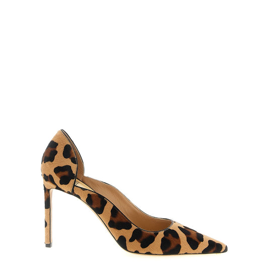 Francesco Russo Multicolor Goatskin High Heel Pumps