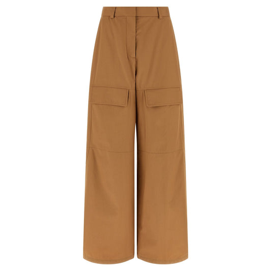 Stella McCartney Beige Cotton Cargo Pants