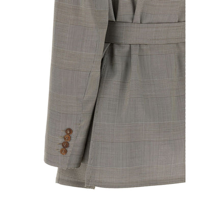 Max Mara Gray Wool Blazer