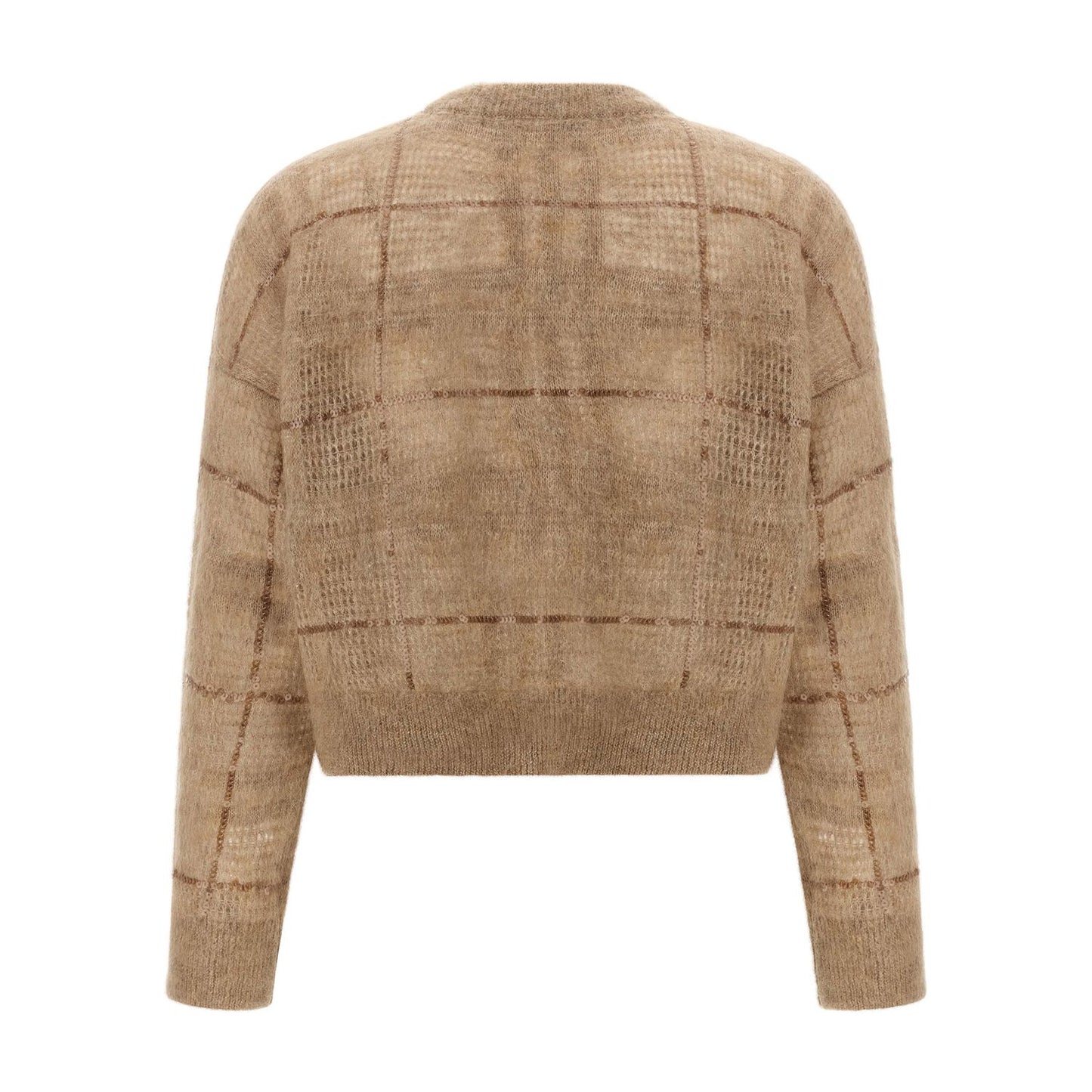 Brunello Cucinelli Beige Wool Cardigan