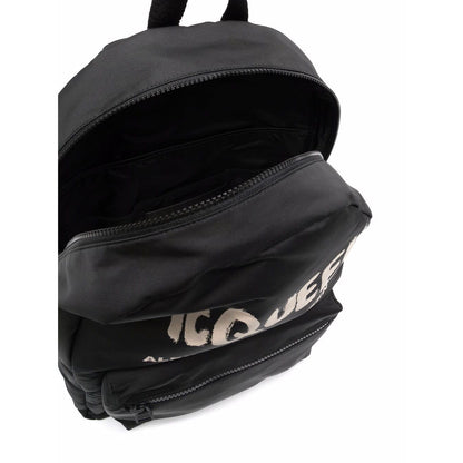 Alexander McQueen Graffiti Metropolitan Backpack Backpacks