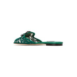 Dolce & Gabbana Slippers in lace with crystals Sandals