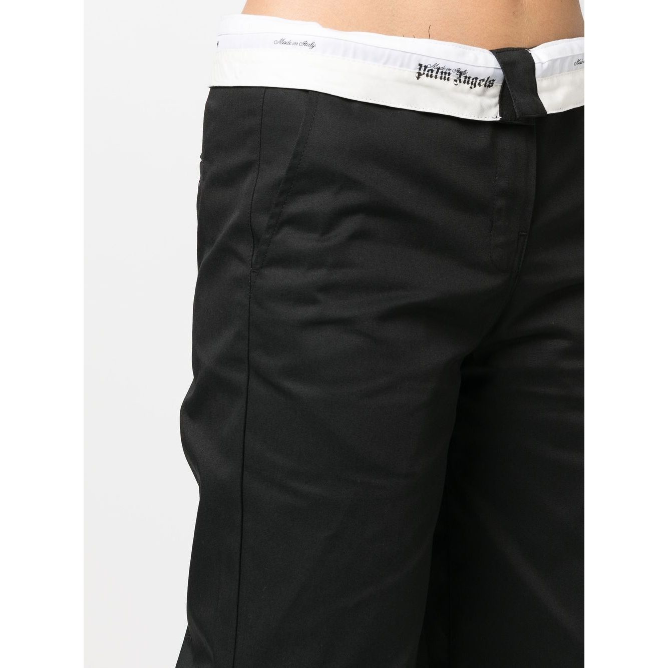 Palm Angels Trousers Black Trousers