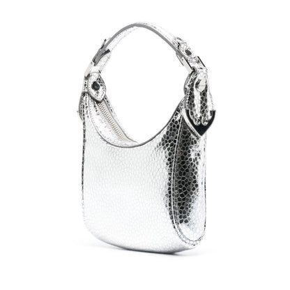 By Far Pre Cosmo metallic top-handle bag Handbag