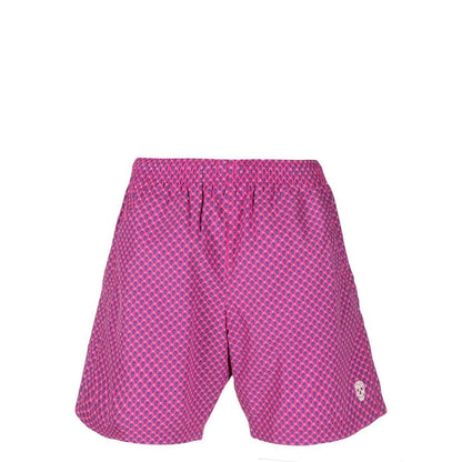 Alexander McQueen skull motif swim shorts