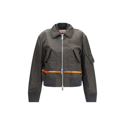 Sacai Bicolor Nylon Bomber