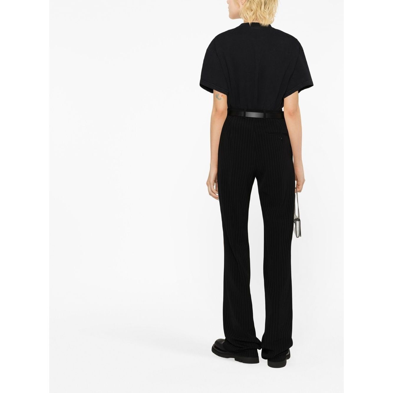Balenciaga pinstripe straight-leg trousers
