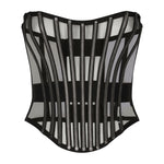Dolce & Gabbana Tulle corset belt with boning Belts