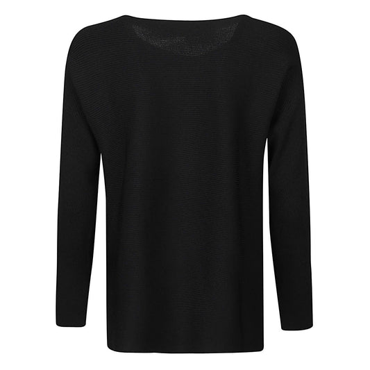Liviana Conti Sweaters Black Topwear