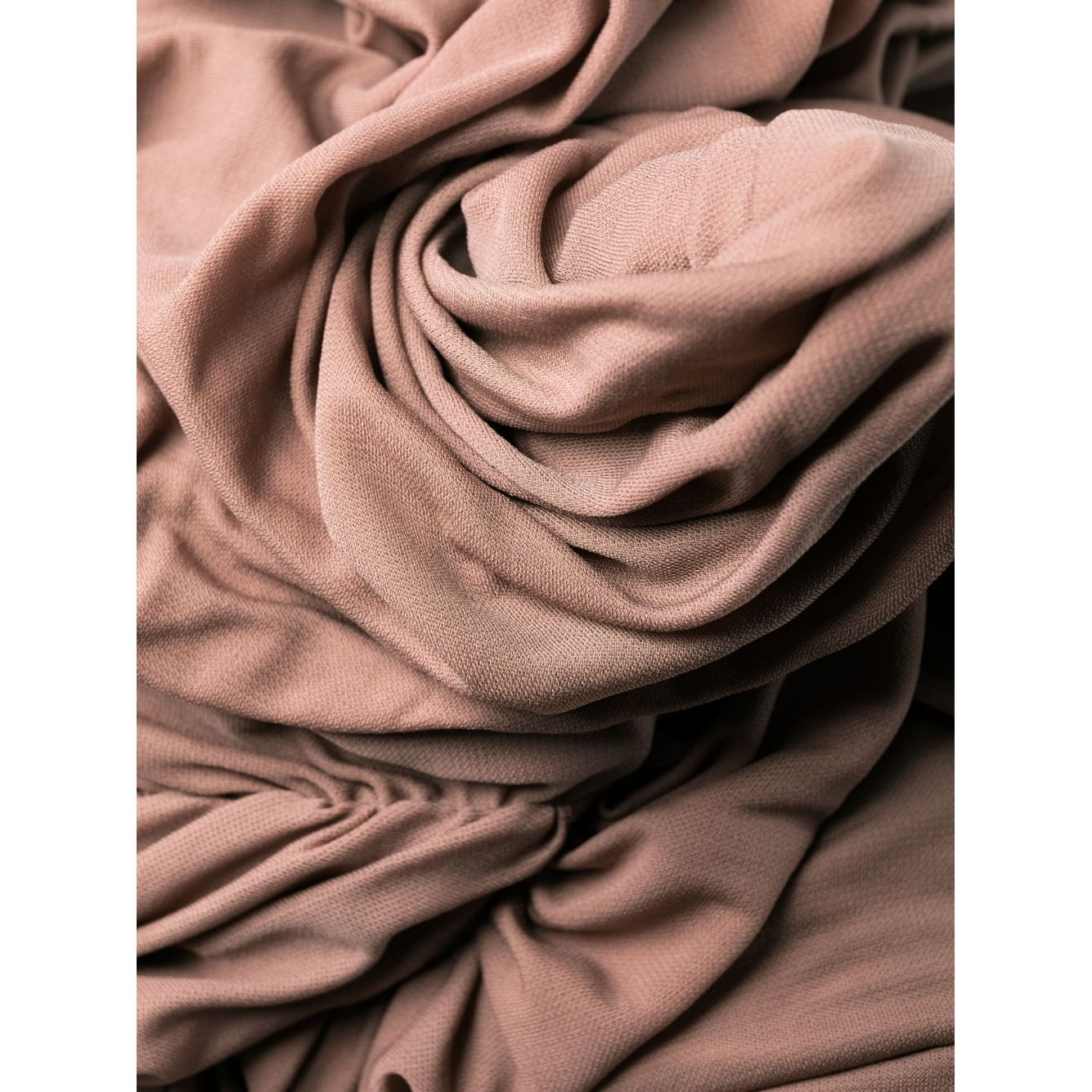 Saint Laurent Sleeveless Draped Minidress