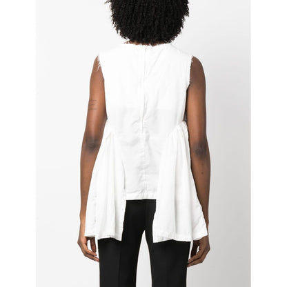Comme des Garcons Top White Topwear