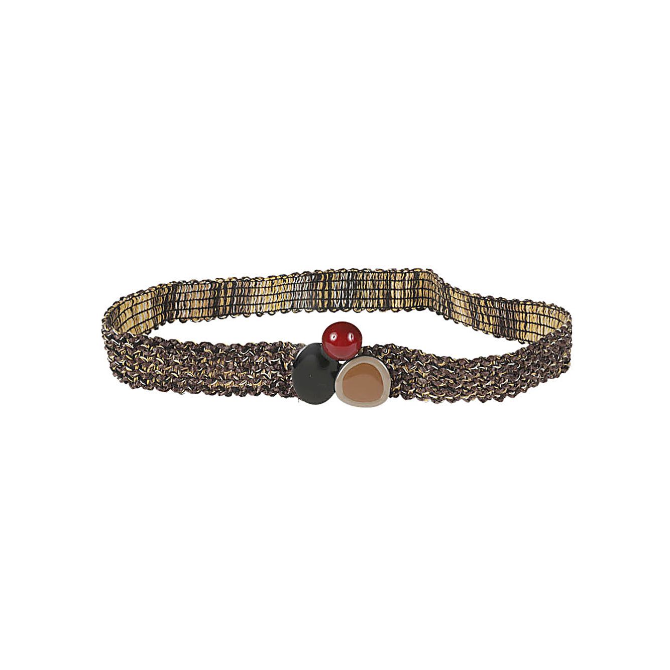 Exquisite J Raffia belt Belts