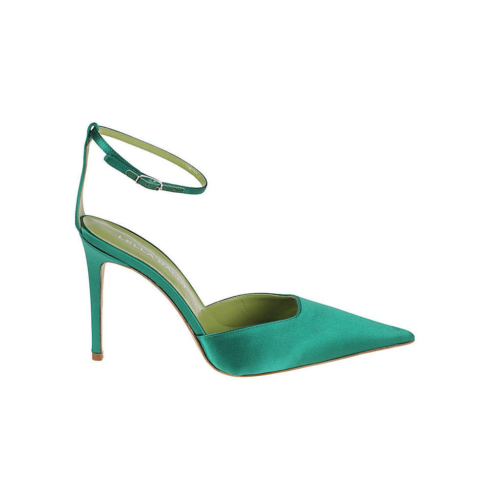 Lella Baldi With Heel Green High Heel