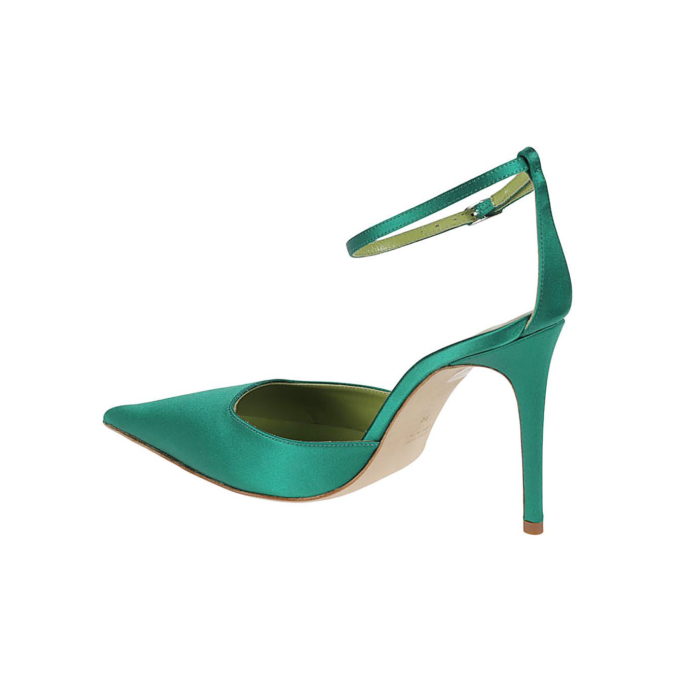 Lella Baldi With Heel Green High Heel