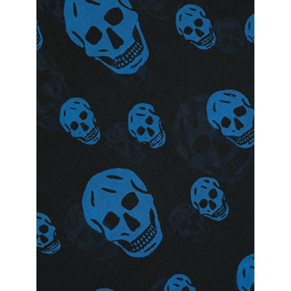 Alexander McQueen Skull silk blend scarf