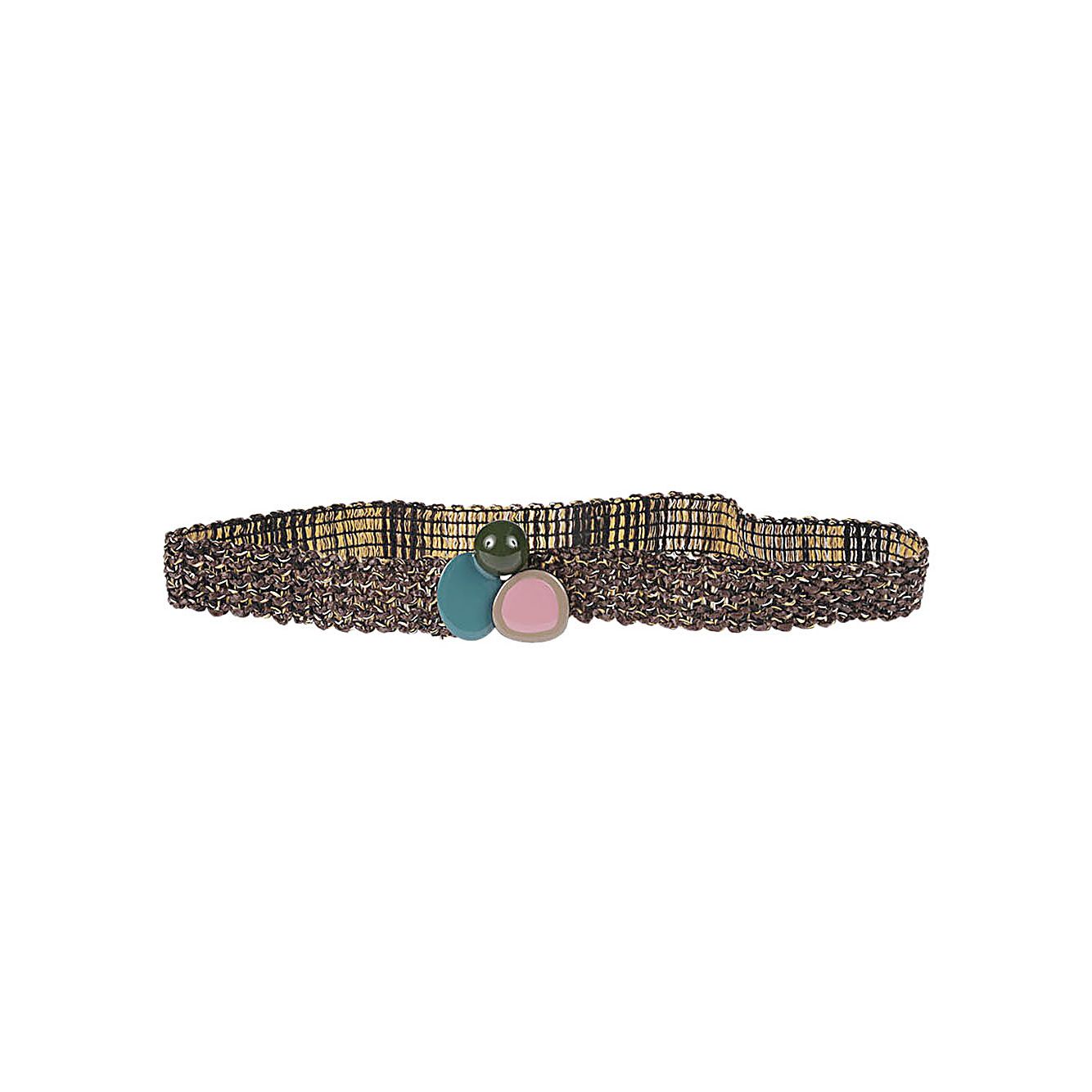 Exquisite J Raffia belt Belts