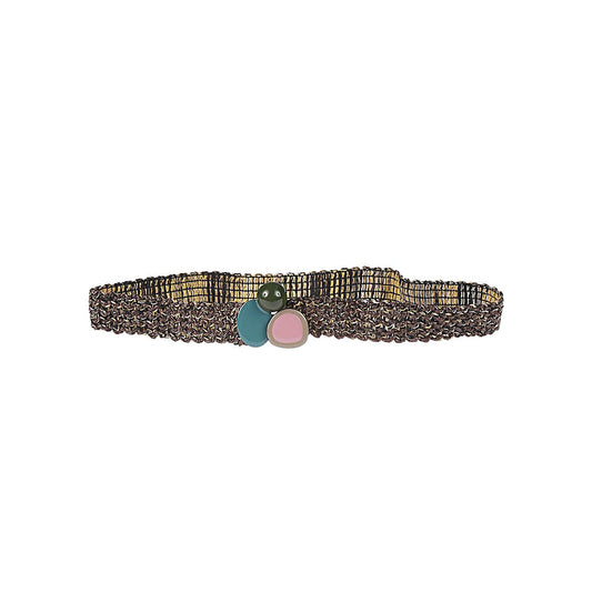 Exquisite J Raffia belt Belts